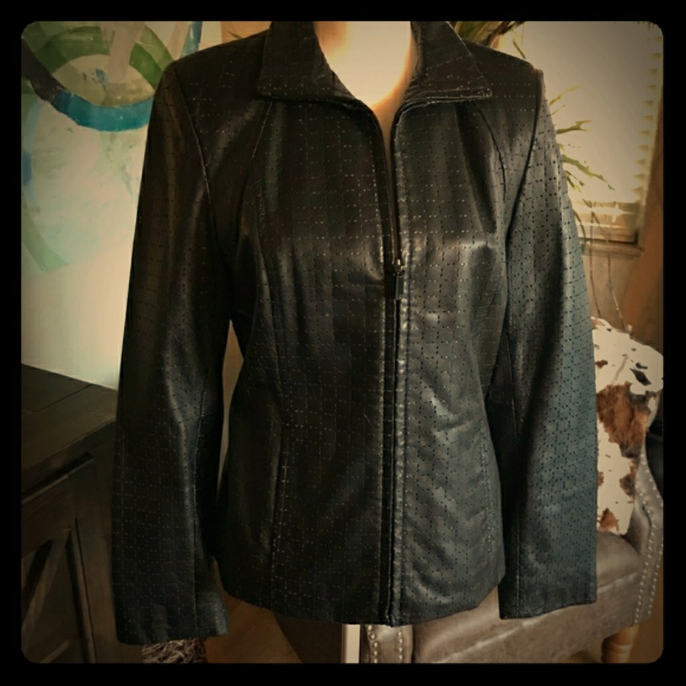 Kenneth Cole leather jacket